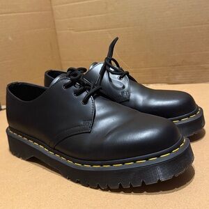 Dr. Marten Classic Black Leather Shoe’s